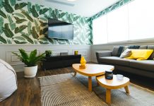 photo of flat screen television